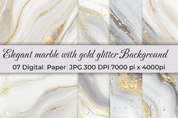 Download Elegant Marble Gold Glitter Background - Elegant marble Collection